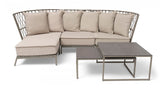 Jet Set Divan/Fotpall Beige