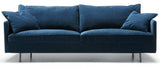 Julia 3-sits XL Soffa Classic Velvet D. Blue