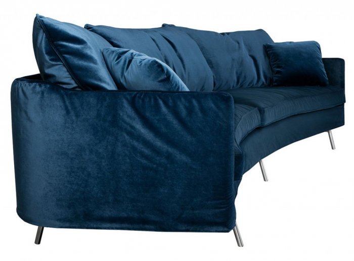 Julia 4-sits Svängd Soffa Big Cushions