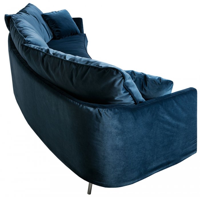 Julia 4-sits Svängd Soffa Big Cushions