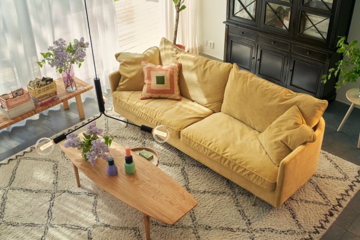 Julia 3-sits Soffa Big Cushions