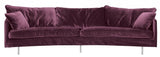 Julia 4-sits Svängd Soffa Big Cushions