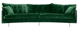 Julia 4-sits Svängd Soffa Big Cushions