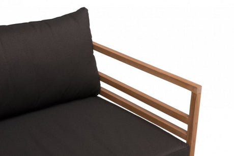 Kaxheden 3-sits Soffa Teak/Alu