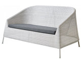 Kingston 2-Sits Soffa White Grey