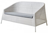 Kingston 2-Sits Soffa White Grey