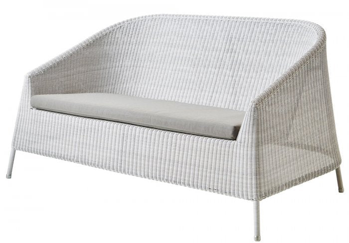 Kingston 2-Sits Soffa White Grey