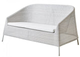 Kingston 2-Sits Soffa White Grey