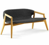 Knit 2-sits Soffa Teak