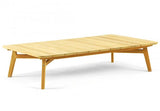 Knit Soffbord 135x75 cm Teak