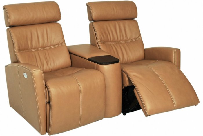 Milan Reclinersoffa Cognac