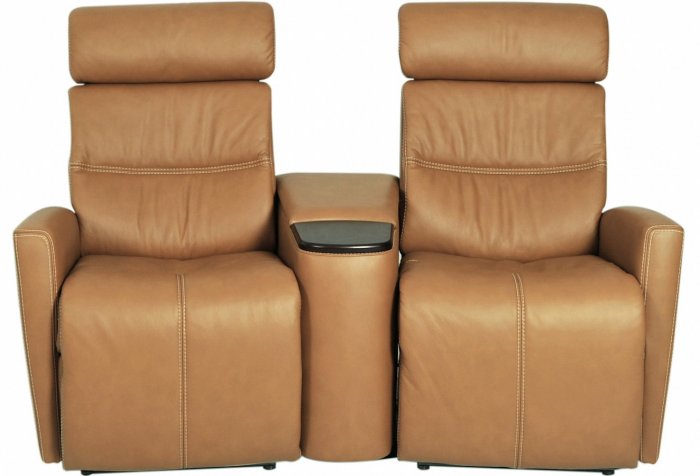 Milan Reclinersoffa Cognac