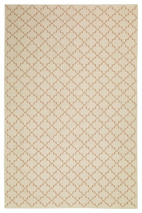 New Geometric Ullmatta Off White/Orange