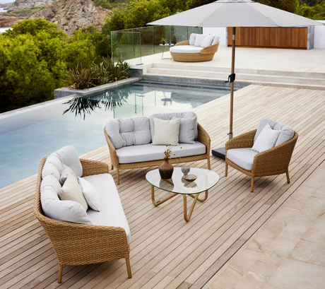 Ocean 3-sits Soffa Natural