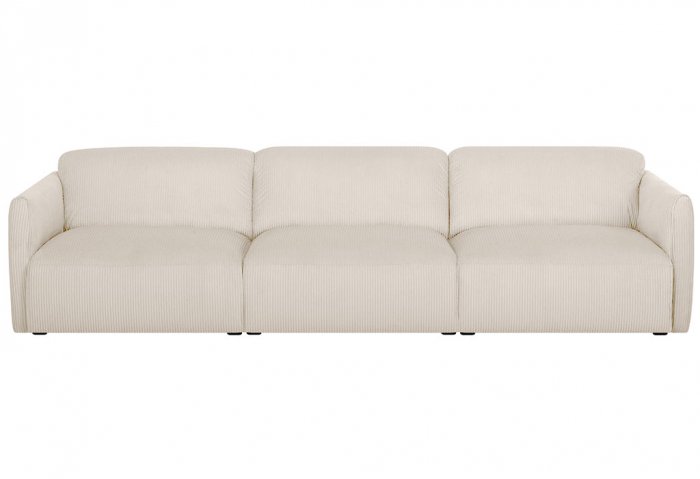 Oden 4-sits soffa Set 3 Lincoln Creme