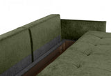 Ossian 3-sits Bäddsoffa Perfect Harmony Moss