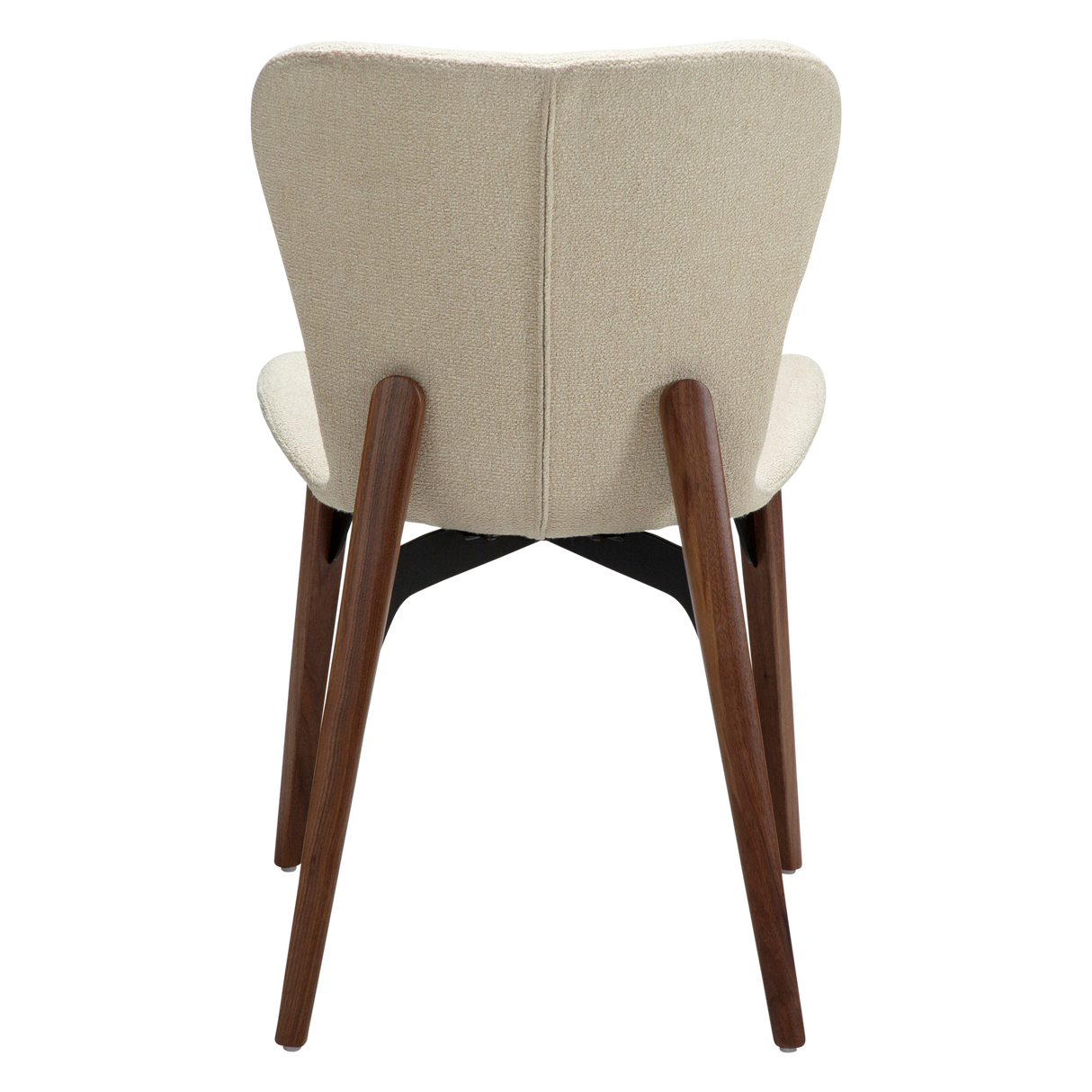 Paragon Stol Beige Boucle / Valnöt