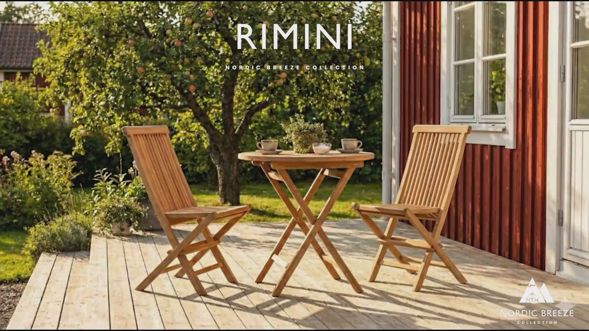 Rimini Fällstol Teak
