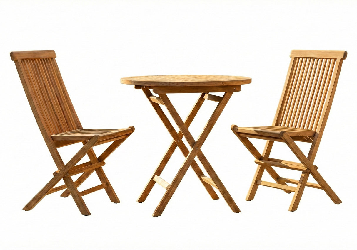 Rimini Cafegrupp 70 cm Teak