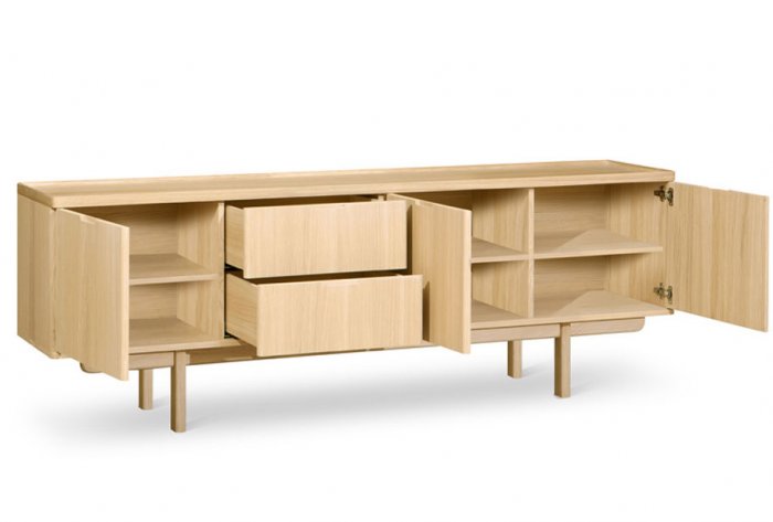 Ager Sideboard 205 cm Ljus Ek