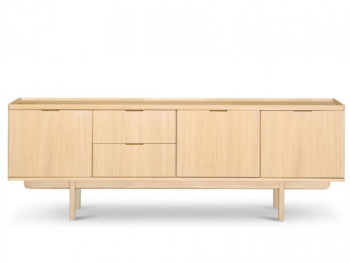 Ager Sideboard 205 cm Ljus Ek