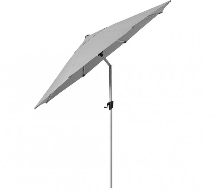 Sunshade Parasoll Tilt 3m Light Grey