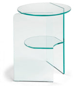 Pepe Soffbord Glas 40cm Transparent