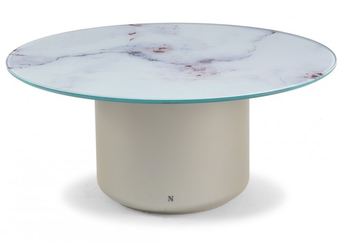 Voyage Soffbord 100 cm Gold & Glass