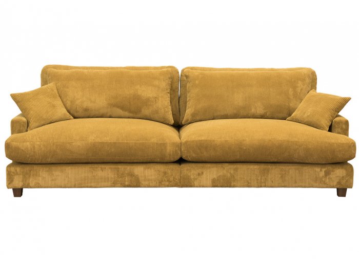 Tor 3,5-Sits Soffa Manchester Mustard