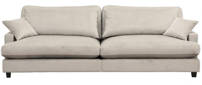 Tor 3,5-Sits Soffa Meda Silver
