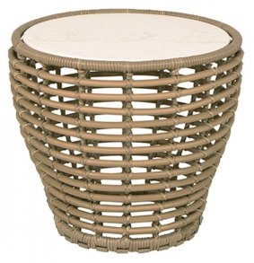 Basket Soffbord 50 cm Natural