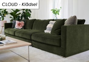 Cloud Klädsel - 4-sits Soffa Set 1