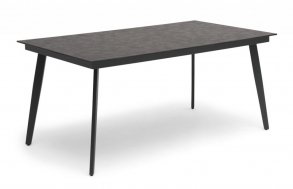 hunneslätt bord 160x90 cm grå