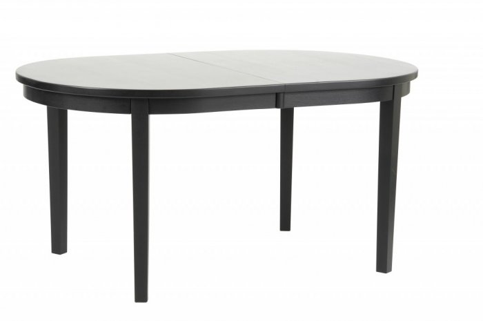 Inzel bord oval 155(50+50)x100cm svartbets