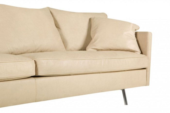 Julia 3-sits Soffa Small Cushions Läder