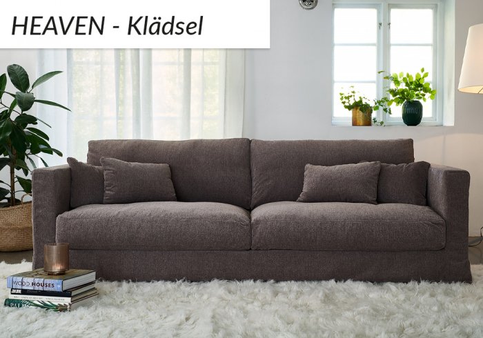 Heaven Klädsel - 3-Sits Soffa