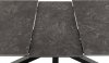 Verdun Matbord 90x160-210 cm Svart Keramik